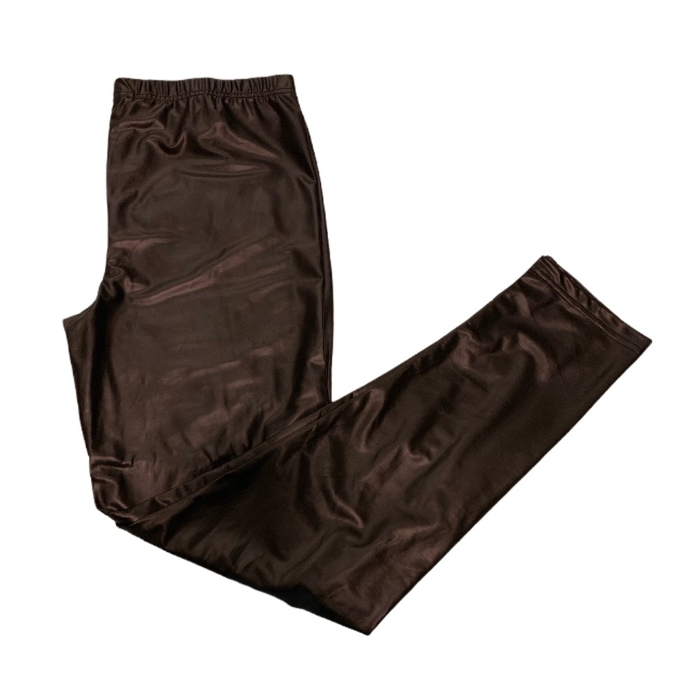 FRECKLES NWOT Pleather Leggings!